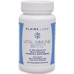   vitalimmune biotic 100 capsules by klaire labs