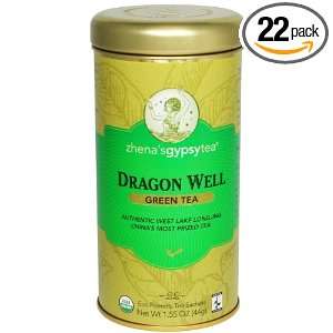 Zhenas Gypsy Tea Dragon Well Green Tea  Grocery & Gourmet 