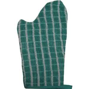  Oven Mitts & Pot Holders  Terry Checked Oven Mitt   Teal 