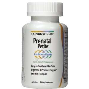 Rainbow Light Prenatal Vitamins Prenatal Petite Multivitamin/Mineral 