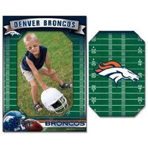  NFL Denver Broncos Magnet   Die Cut Vertical Sports 