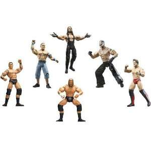  WWE Deluxe Aggression Best of 2009 Action FiguresSet of 6 