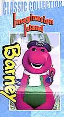 Barney   Barneys Imagination Island VHS, 2000, Classic Collection 
