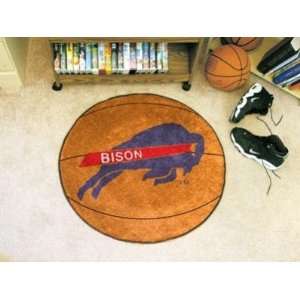  Howard Bison Basketball Shaped Area Rug Welcome/Bath Mat 