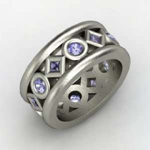  Tigranes The Great Ring, Sterling Silver Ring with Iolite 