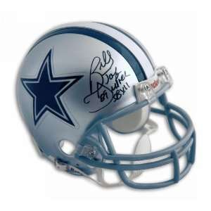 Billy Joe Dupree Autographed Dallas Cowboys Mini Helmet Inscribed SB 