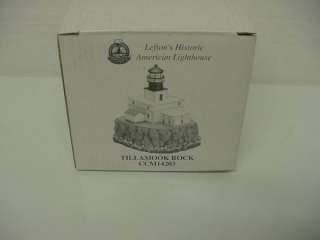 LIGHTHOUSE TILLAMOOK ROCK HEAD OREGON OR LEFTON HISTORIC NEW IN BOX 