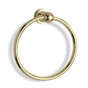    PNI Polished Nickel Mambo Towel Ring from the Mambo Collection MA 16