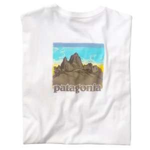  Patagonia Mens L/S Fitz Roy Essence T Shirt Sports 