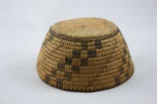 Small Old Papago Indian Willow Basket  