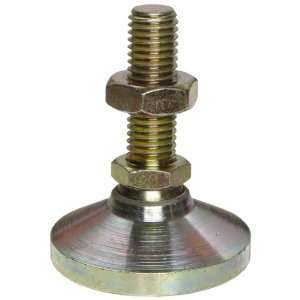 TE CO 44452 Leveling Pad And Stud Assembly Yellow Zinc, 5/8 11 Thread 