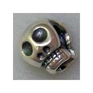  Authentic Biagi Skull Bead   Fully Compatible with Pandora 