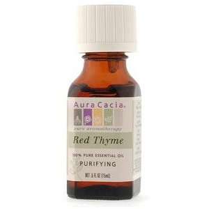  Essential Oil Thyme, Red (thymus vulgaris) .5 fl oz from 