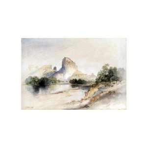 Thomas Moran   Castle Butte, Green River, Wyoming Giclee Canvas