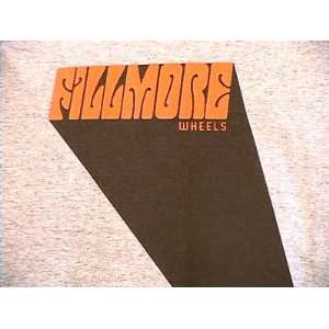    Fillmore Skateboard Wheels T Shirt Size X Large
