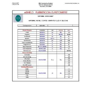  Sheet, 18x18x.125 thk   Ni/C FSIL (ECR 215) Everything 