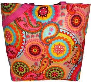 Large Market Shopping Tote Bag Handbag Purse 31 Thirty One Styles to 