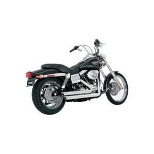 Vance & Hines Big Shots Staggered Chrome Exhaust Pipe System for 2006 