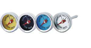 Steak Thermometers Stainless Steel Set of 4 Admetior 892137002756 