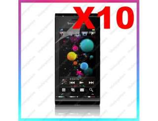10X CLEAR LCD SCREEN PROTECTOR FOR SONY ERICSSON SATIO  