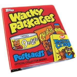 Wacky Packages Postcards Official Collectors Binder