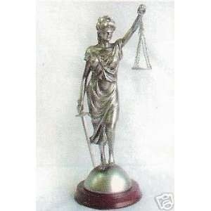 The Perfect Holiday Gift   Desk Top   Blind Lady Justice Statue Law 