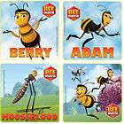 18 Large Bee Movie Stickers, Party Favors
