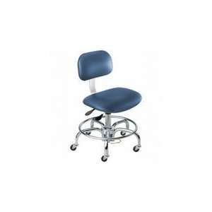  Adjustable 17 22 BTT/1P Chair with ESD Safe Microcon Blue 