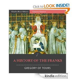  History of the Franks eBook Gregory of Tours, Charles 