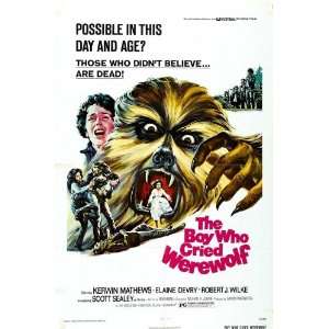  The Boy Who Cried Werewolf Poster Movie (27 x 40 Inches 