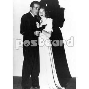 The Big Sleep ~ Humphrey Bogart~ Lauren Bacall~ The Big Sleep Postcard 