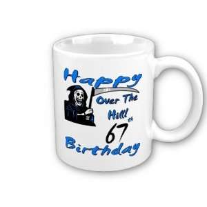  Over the Hill 67th Birthday Coffee Mug 