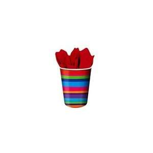  Birthday Stripes 9oz Cups