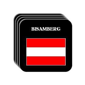  Austria   BISAMBERG Set of 4 Mini Mousepad Coasters 