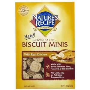  Natures Recipe Mini Chicken Biscuits   19 oz (Quantity of 