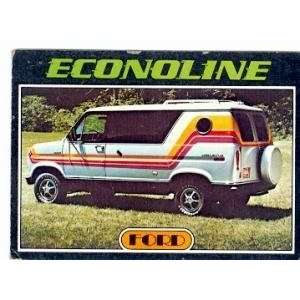  Econline Cruising Van 1976 Topps Autos of 1977 card #35 