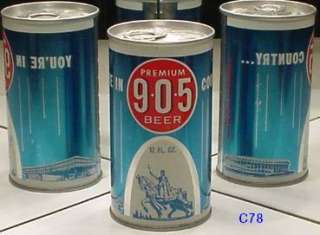   00 can is from 1970 packed for 905 liquor stores in st louis missouri