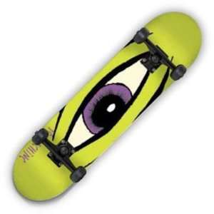  Toy Machine Sect Eye Lime Green Complete Skateboard (7.50 