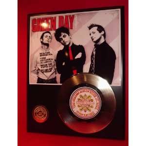  GREEN DAY GOLD RECORD LIMITED EDITION DISPLAY Everything 