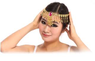 Belly Dance Bollywood Necklace Forehead Headdress Dmt  