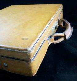 Vintage HARTMANN Belting Leather Hard Attache Briefcase R11  