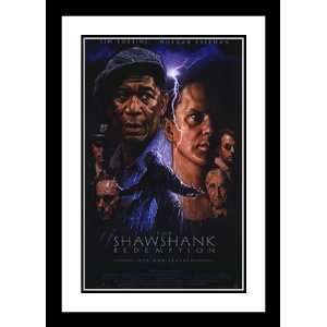 The Shawshank Redemption 32x45 Framed and Double Matted Movie Poster 