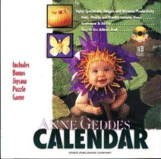 Anne Geddes Calendar PC CD for baby photographer fans  