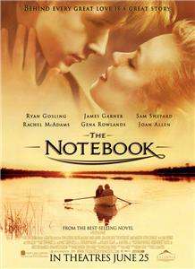 The Notebook 27 X 40 Movie Poster, McAdams, Gosling, L  