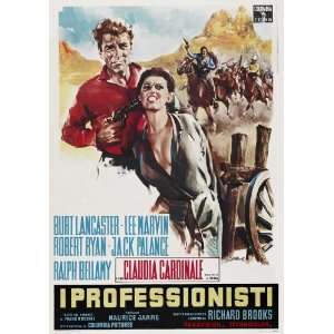  The Professionals   Movie Poster   27 x 40