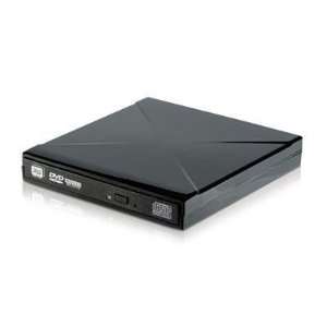  8X Portable DVD RW Black Electronics