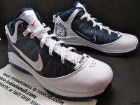 Nike Lebron VII PS Zoom Air Navy 407639 100 Sz 10  