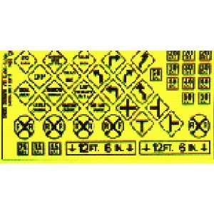  Blair Line HO Scale Warning Signs #3 Toys & Games