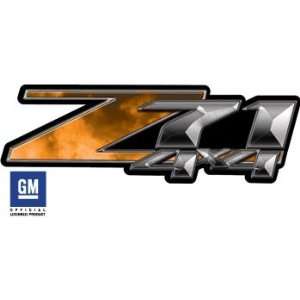  Chevy Z71 4x4 Fire Orange Truck & SUV Decals Automotive
