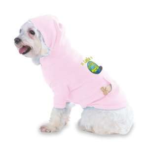 Leslie Rocks My World Hooded (Hoody) T Shirt with pocket for your Dog 